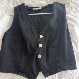 Zara Denim Vest